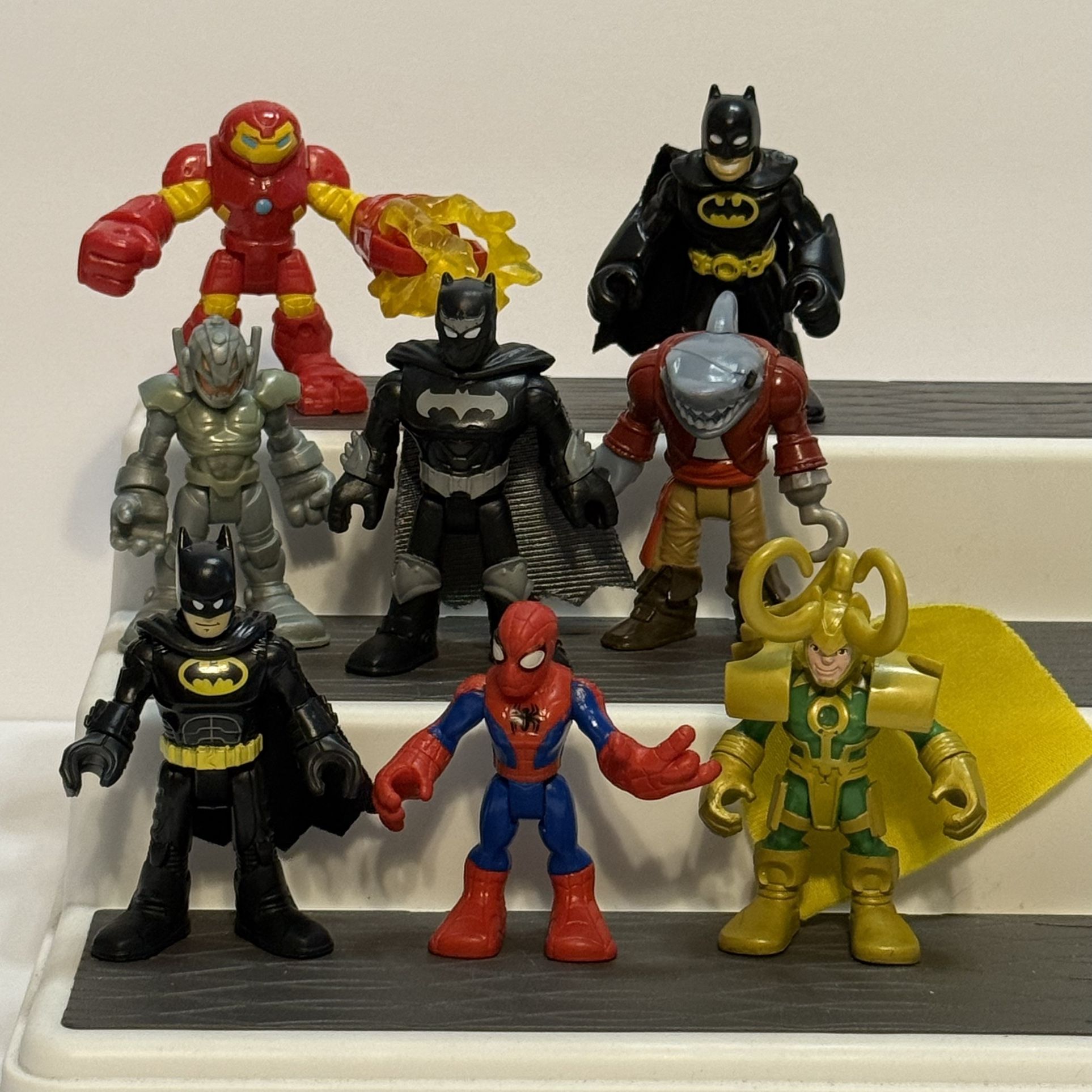 Marvel/DC/Pirates Imaginext Action Figure Lot