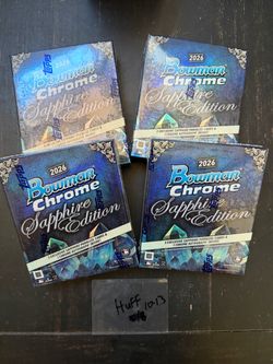 2026 Bowman Chrome Sapphire Baseball Hobby Box