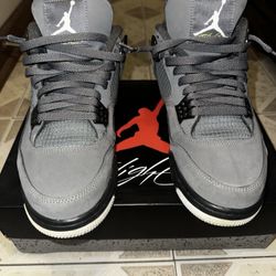 Mens Air Jordan 4 Cool Grey Size 10.5