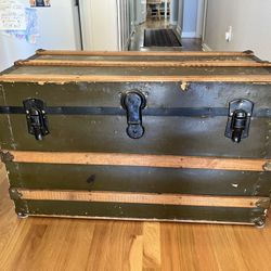 Antique Steamer Trunk
