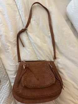 Brown Leather Purse/satchel