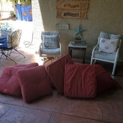 5 Piece Outdoors Couch/chair Cushions 