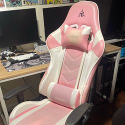 OHAHO Gaming Chair (Pink) Good Condition!