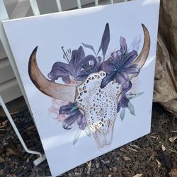 Cow Skull Art