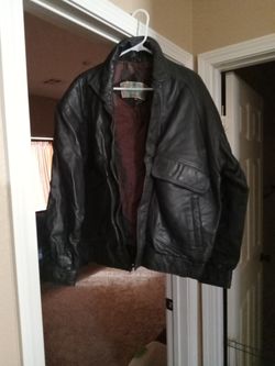Mens Black Leather Jacket