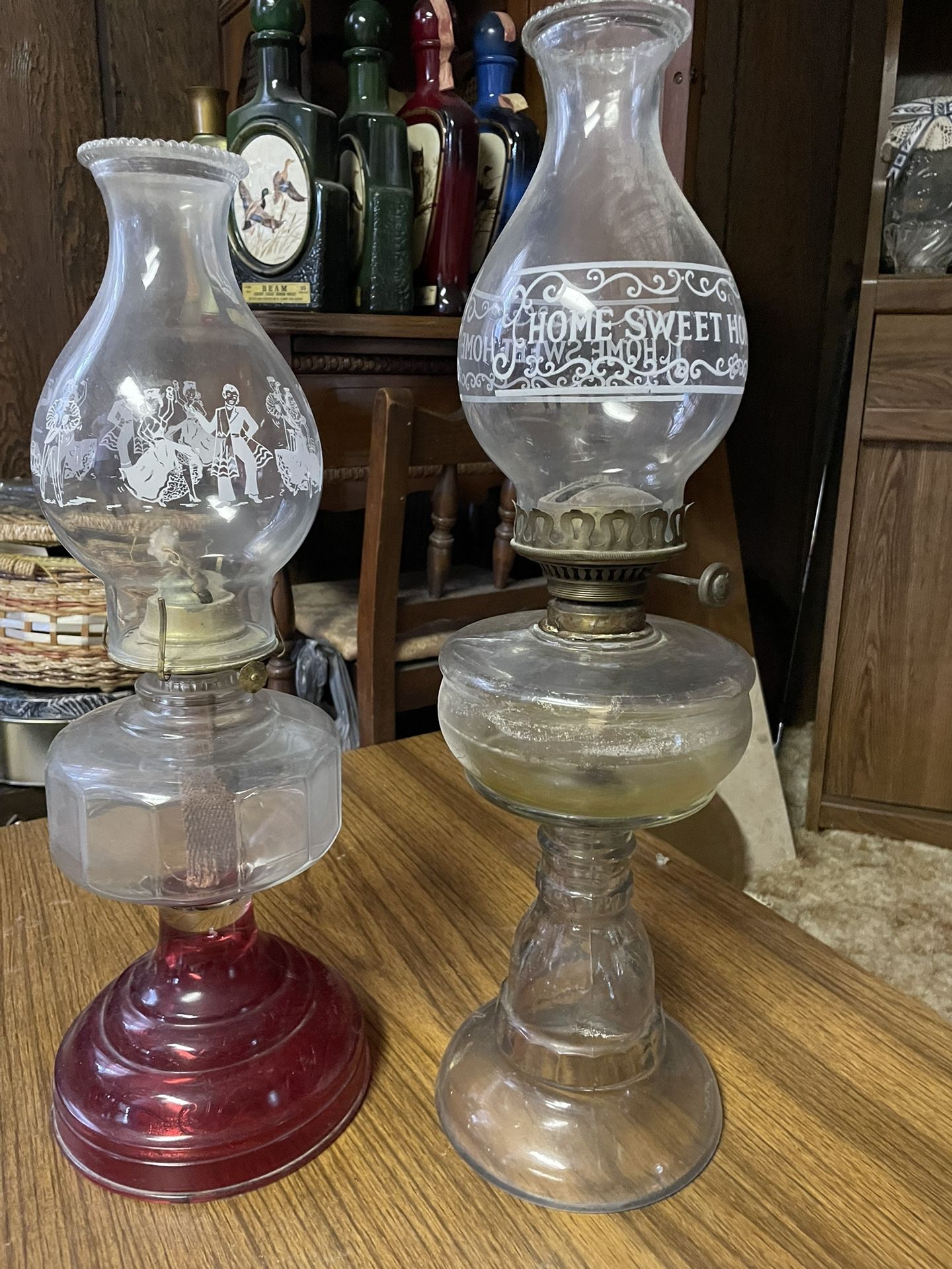 Antique Oil Lamps