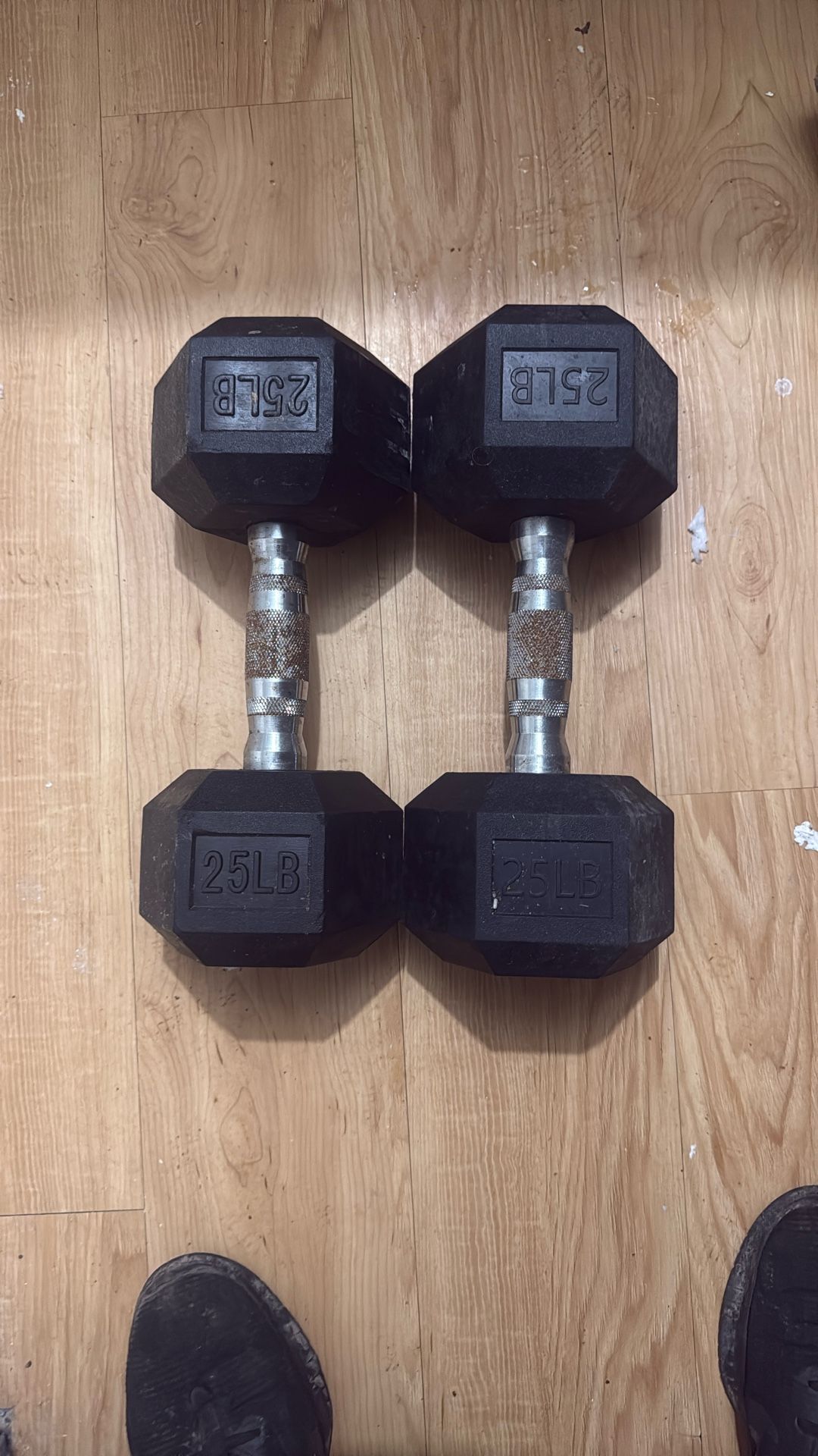 25lbs Dumbbells Set
