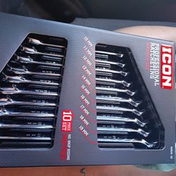 Icon Proffessional Ratcheting Wrench Set