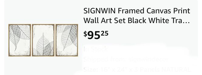 Framed Canvas Print Wall Art Set Black White Transparent Leaf Collage  Nature Wilderness Illustrations Modern Art Rustic Scenic Relax/Calm for  Living R for Sale in Las Vegas, NV OfferUp