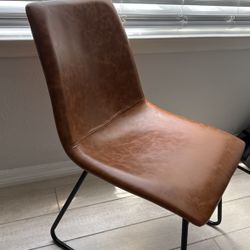 Faux Leather Chair 