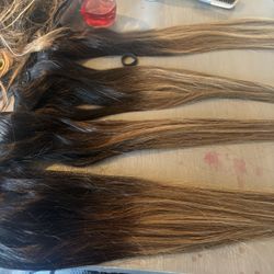 Hair Extension Human Hair Clip In 