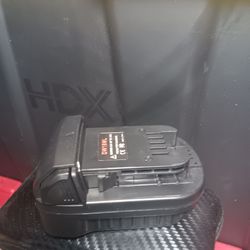 Adaptador convierte dewalt 20v--A herramienta Milwaukee M18