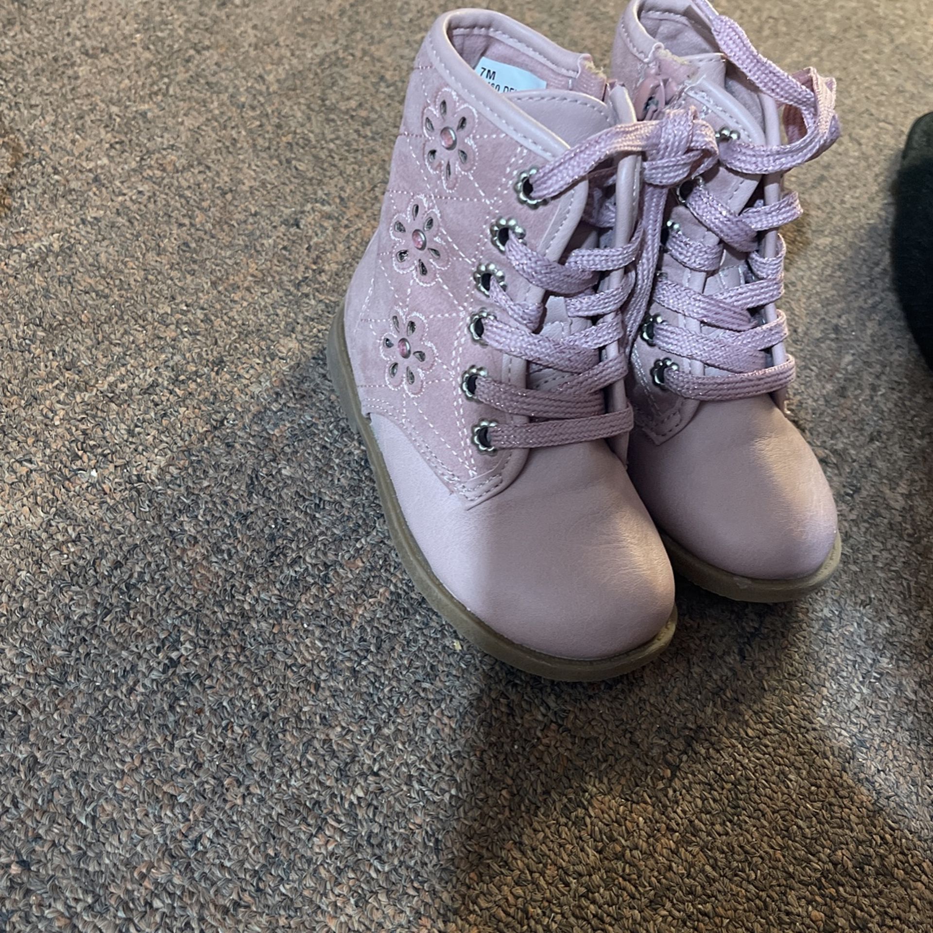 Pink Girl Boots