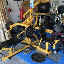 Powertec Gym System W/weights 