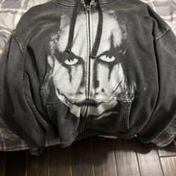 joker hoodie face