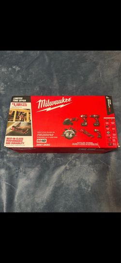 Milwaukee 6-Tool Combo Kit