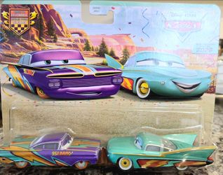 Disney Pixar Cars Race to Celebrate Ramone and Flo 20th Anniversary
