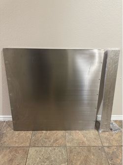 NEW Stainless Steel Stove Backsplash with Hanging Bar and Knife Shelf