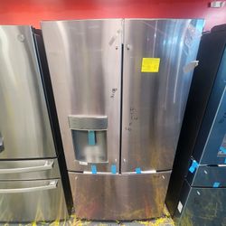 GE 36 Inch French Door Refrigerator 27.7 Cu Ft 