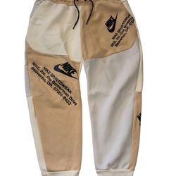 Nike Tech Fleece Mens 2XL Brown Joggers 