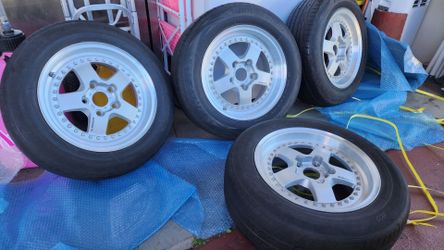 Mazdaspeed 747 FC3S RX-7 Wheels 5x114.3 15x7J +33 JDM Wheels miata ND NC NB