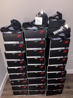 Nike Air Jordan 5 Black Mettalic 2025