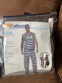 Prisoner Inmate Costume