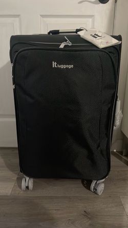it Luggage Black Softshell Spinner Suitcase IT ultralight Nike travel luggage storage