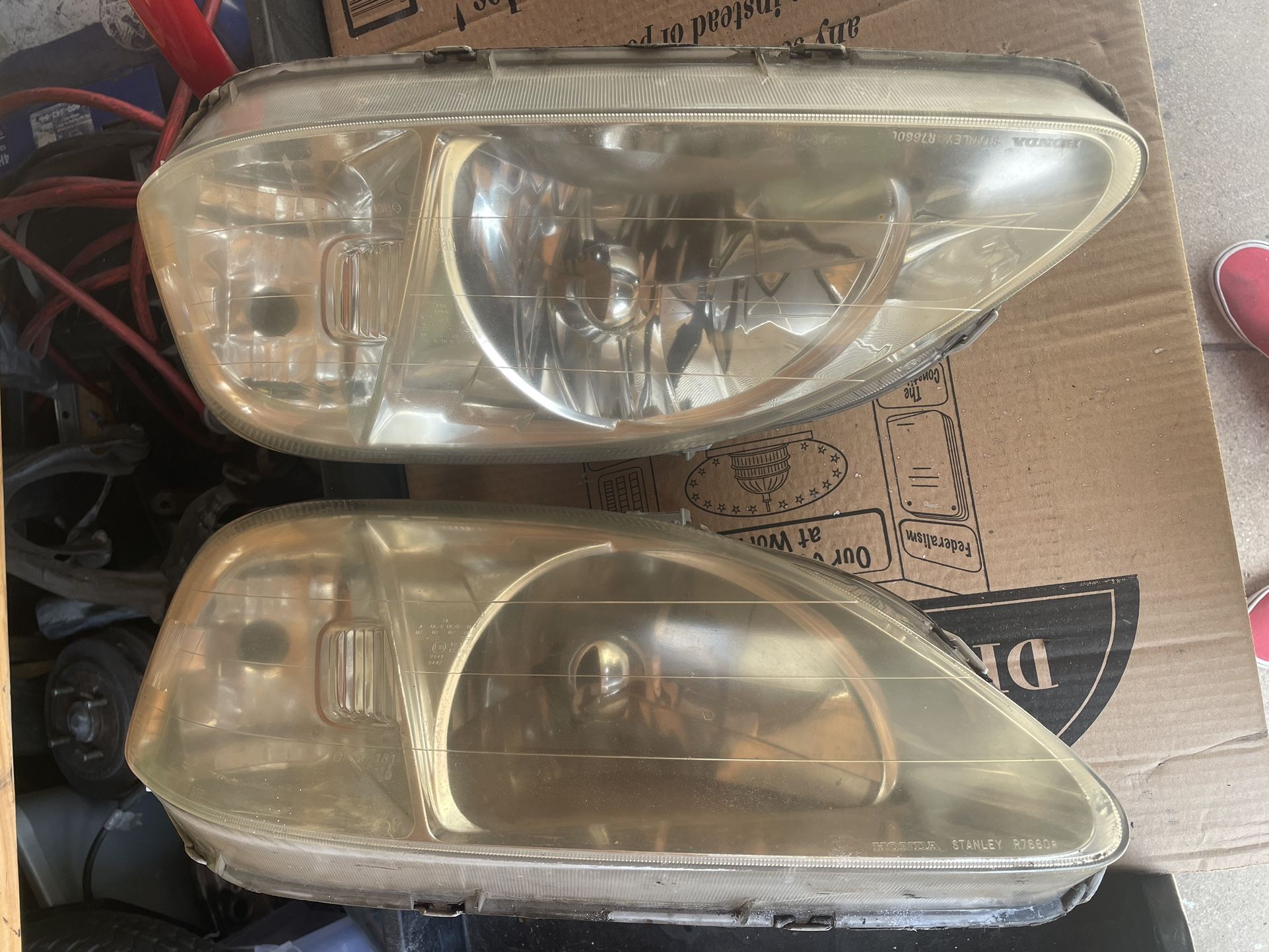 99-00 Civic Headlights Pair Only