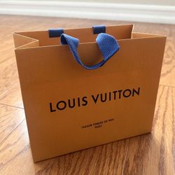 Authentic Louis Vuitton Small Paper Gift Bag