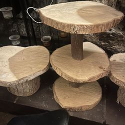 Tiered Wood Stands For Events