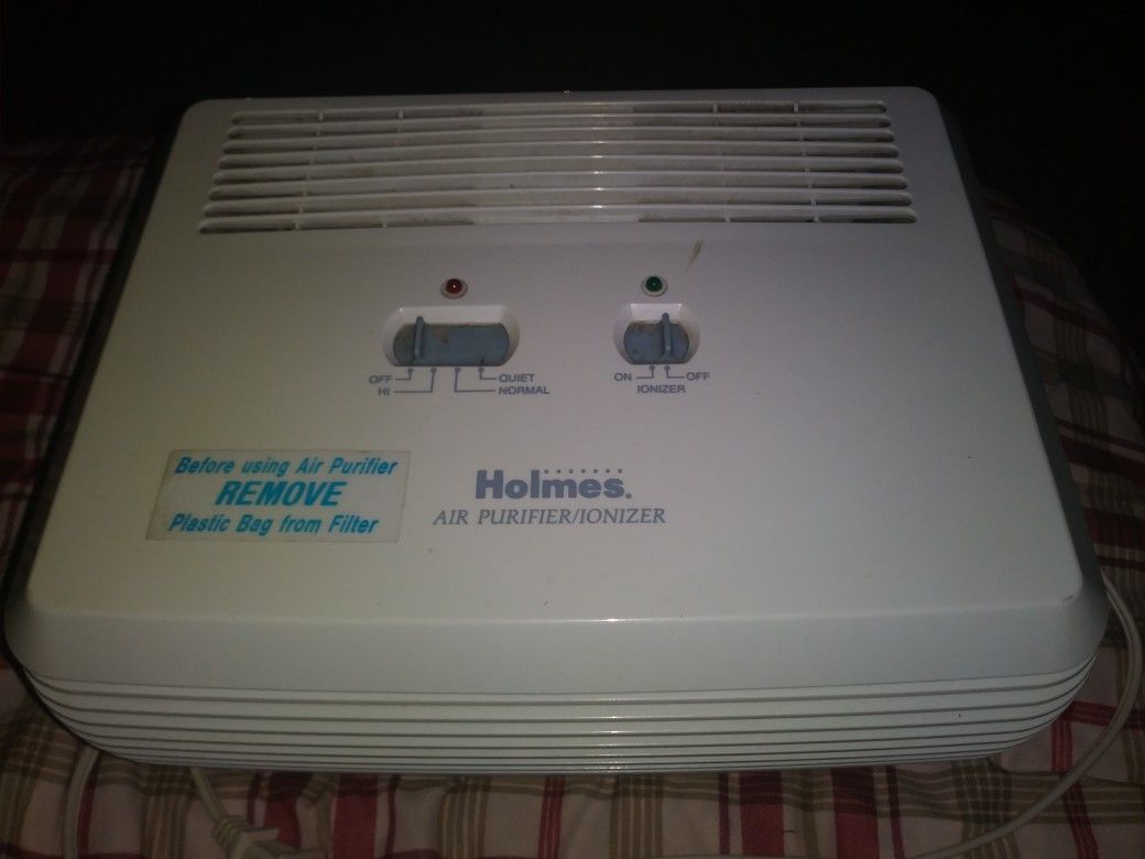 Holmes Desktop HEPA Air Purifier/Cleaner Model HAP-240 Desktop, Tabletop Slide