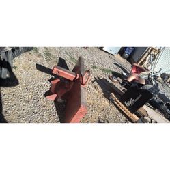 Tractor Auger Attachment With Bit