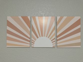 Sunrise Canvas Set
