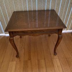 Antique Wood Table $85