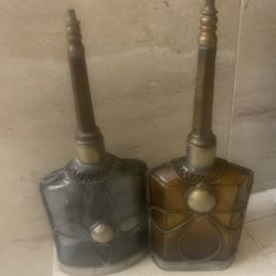Handmade Moroccan Perfume Bottles Set Of 2