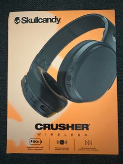 Skull candy Evo 3.0 Bluetooth headphones w/bass adjuster