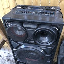 ibastek Bluetooth party speaker