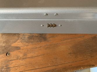 Reduced - Metal Lock Box 11.5 inches X 3.5 inches