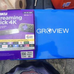 Projector & Roku Stick 