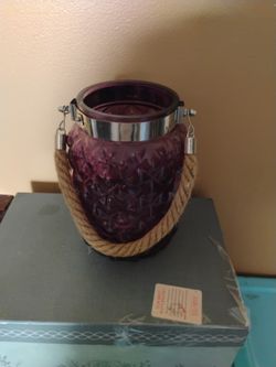Vintage Purple Vase 