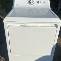 White GE Dryer 