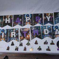 Batman vs Joker birthday supplies