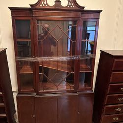 Antique China Cabinet Collectible Edition 