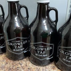 Unused Growlers 4 Total 