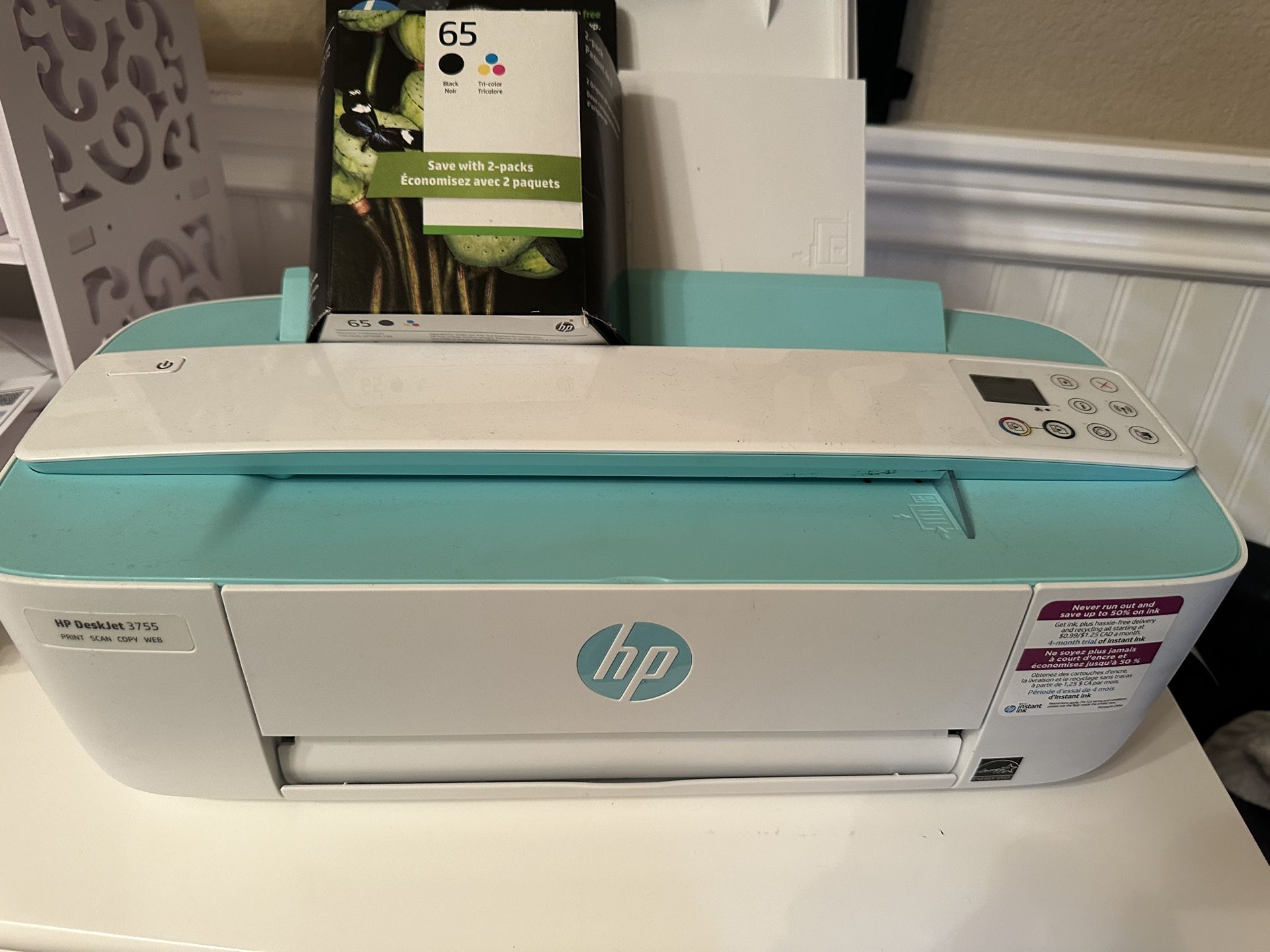 Hp Printer With Brand New Ink