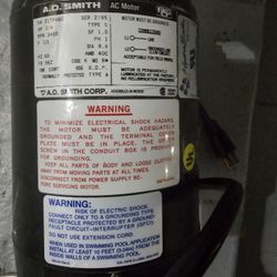 A.O. Smith AC Motor