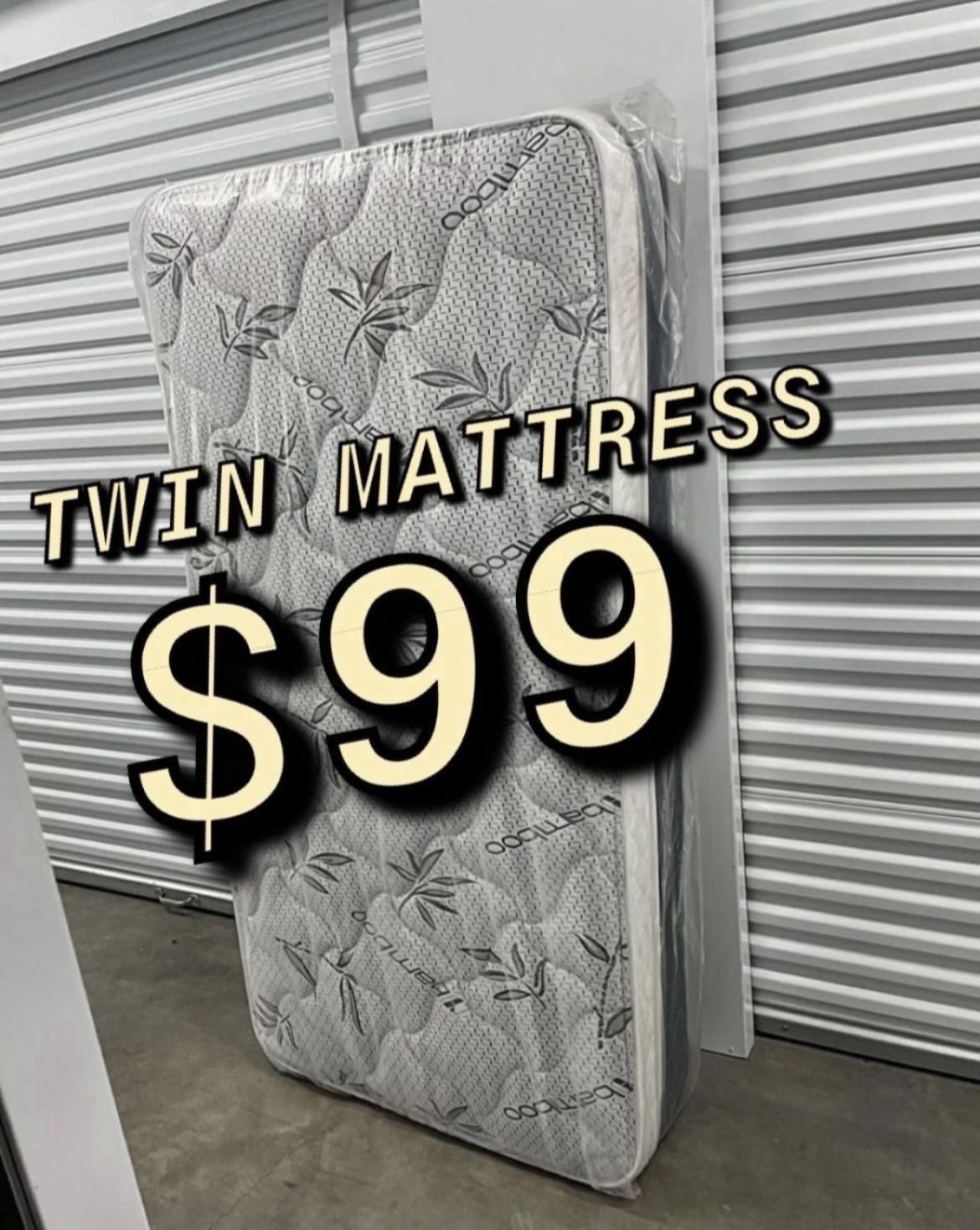 New Twin Mattress Only $100