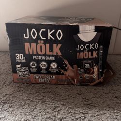 Jocko Molk Protein shakes, sweet cream coffee, 11 count