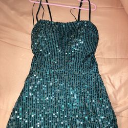Lace  Up Dress